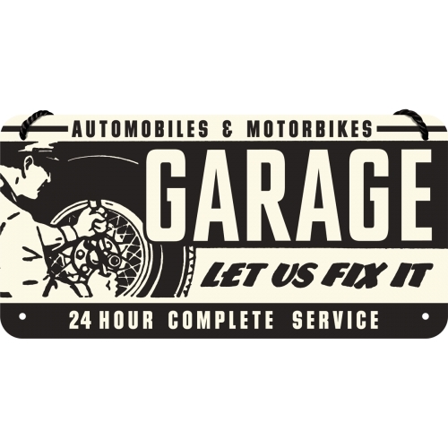 Hängeschild - Garage